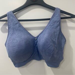 Breezies Lavender Jaquard Pattern Bra 42DDD
